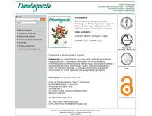 Tablet Screenshot of dominguezia.org